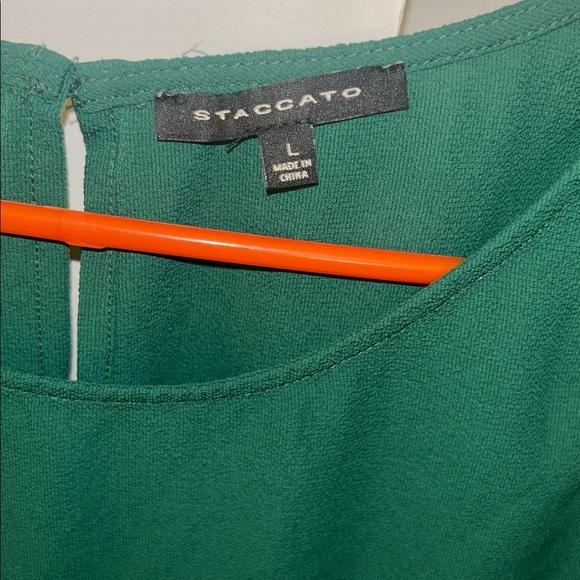 Staccato Tank Top- Green - Picture 2 of 5